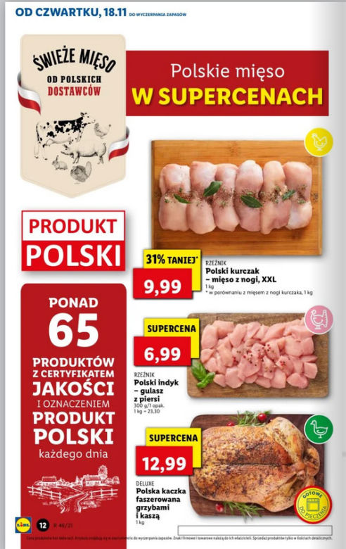 Promocje w Lidlu na weekend