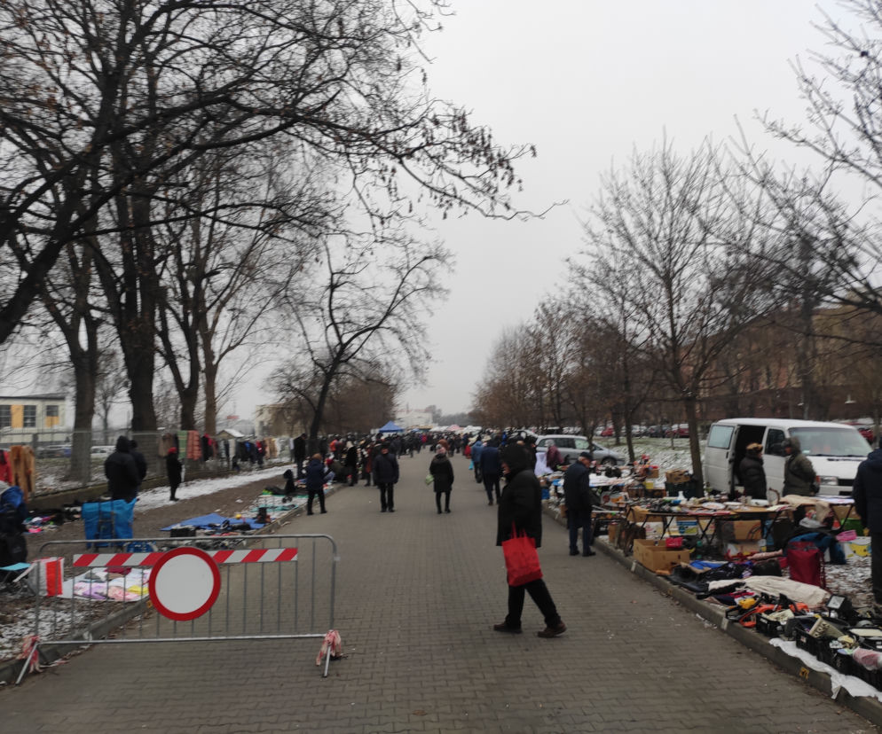 Targ przy ul. Wernera w Radomiu