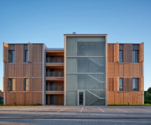 Drewniana mieszkaniówka w czeskim Zdarze