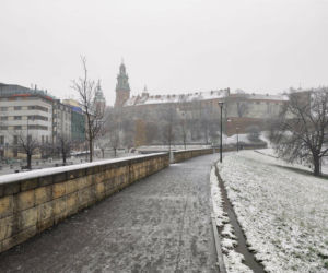 Atak zimy w Małopolsce