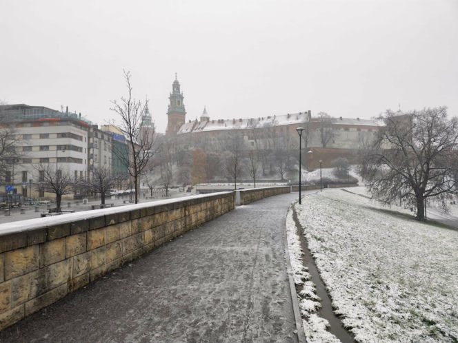 Atak zimy w Małopolsce