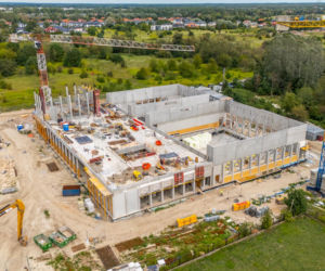 Budowa kompleksu basenowego na Białołęce