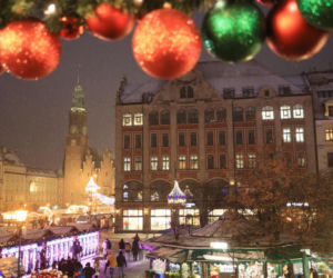 Wroclaw. Jarmark Bozonarodzeniowy juz otwarty.