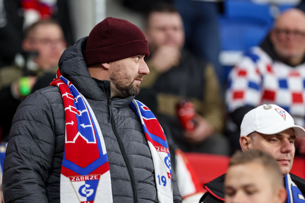 Górnik Zabrze - Legia Warszawa: Zdjęcia kibiców i zawodników z hitu 13. kolejki PKO BP Ekstraklasy