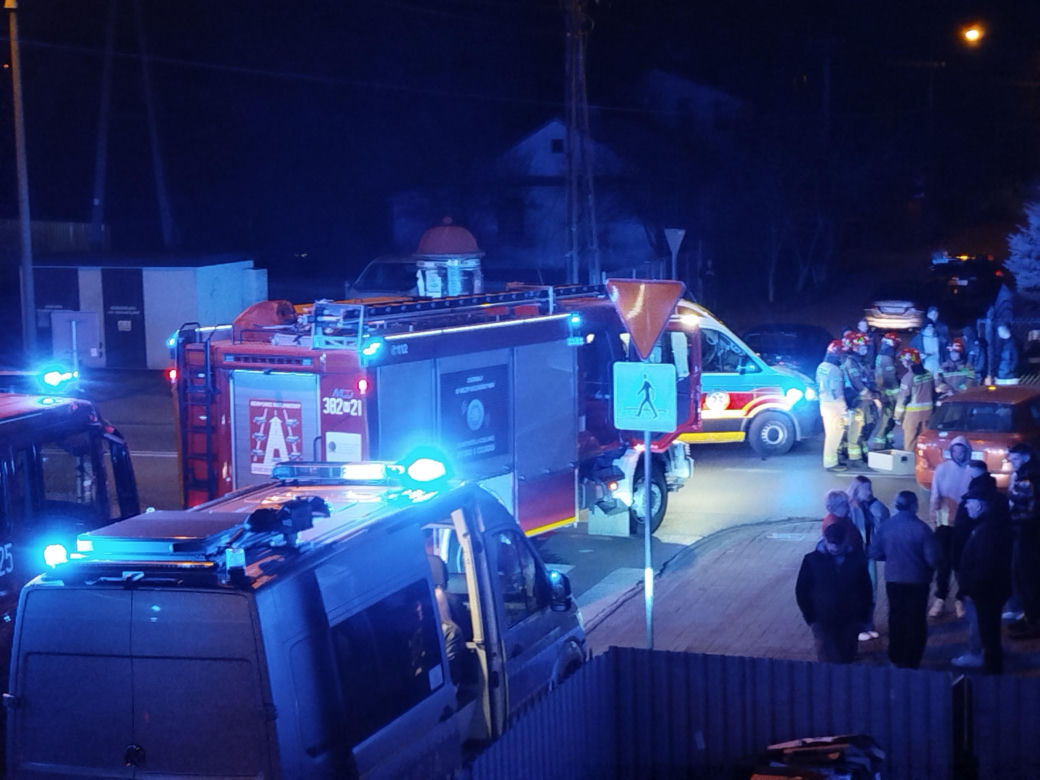Zderzenie dwóch pojazdów na skrzyżowaniu Kraszewskiego i Ceglanej w Siedlcach