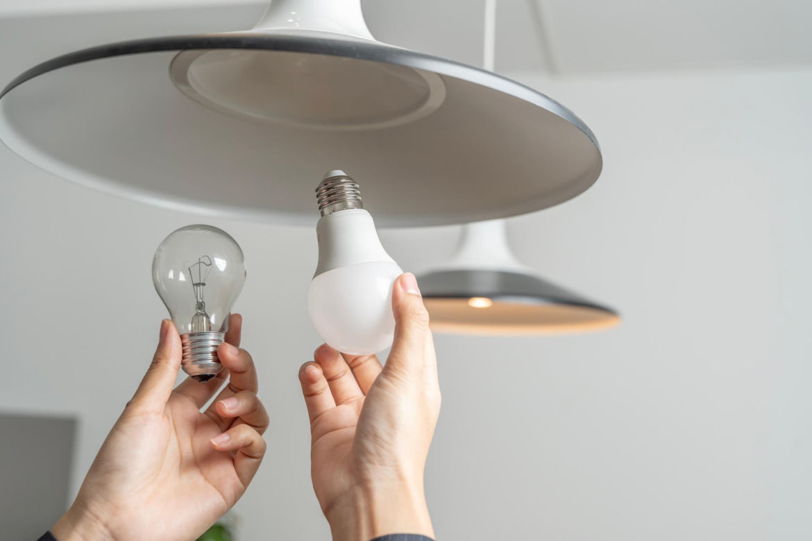Wymień żarówki na LED-y