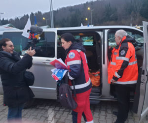 Ambulans od szczecińskiego pogotowia dotarł na Ukrainę