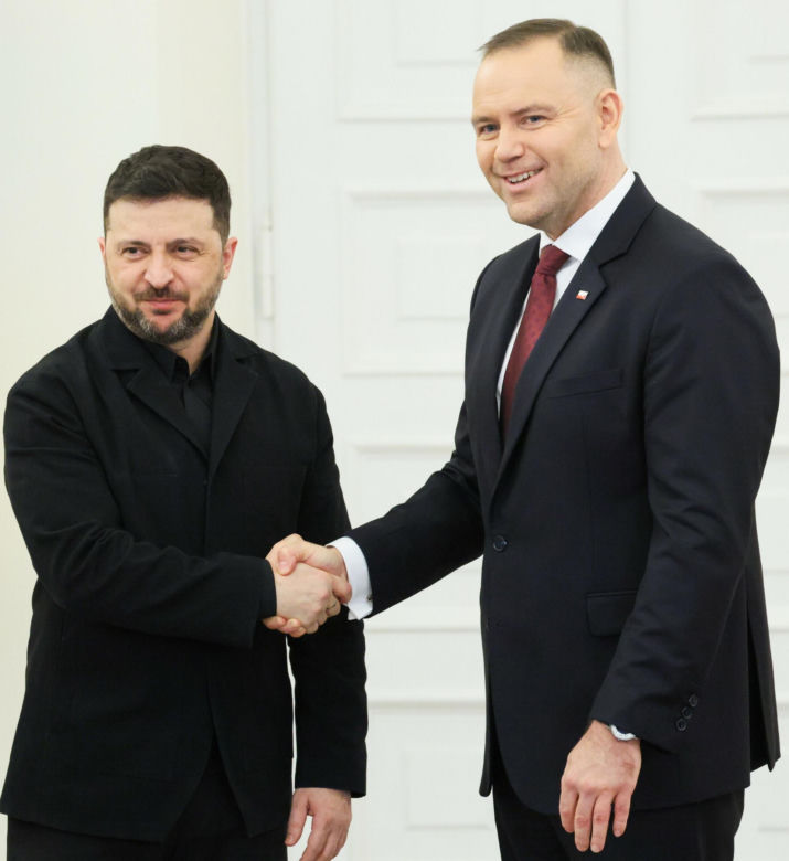 Prezydent Karol Nawrocki odebrał Order Orła Białego prezydentowi Ukrainy Wołodymyrowi Zełeńskiemu
