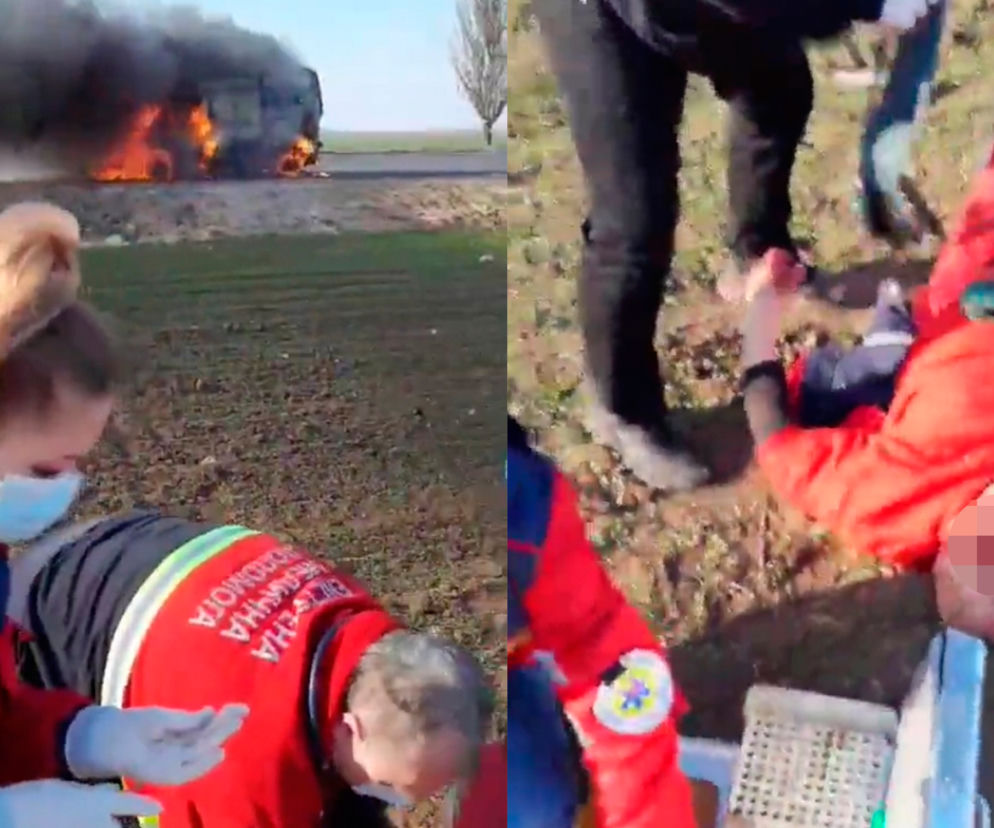 Chersoń. Rosjanie ostrzelali ambulas, podczas gdy medycy ratowali człowieka