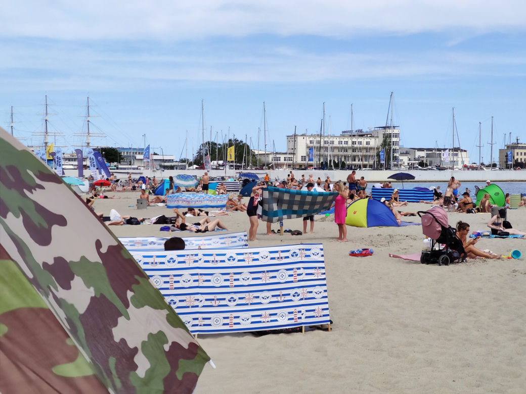 Gdynia, plaża Śródmieście 
