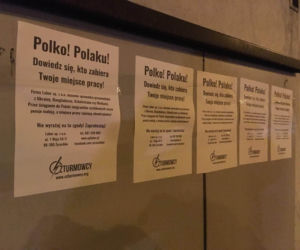 Nacjonaliści nawołują do bojkotu pracowników ze wschodu