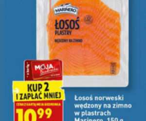 łosoś wędzony 10,99 zł