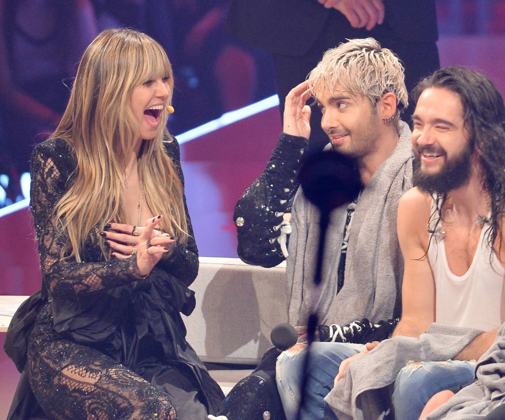 Heidi Klum, Bill Kaulitz, Tom Kaulitz