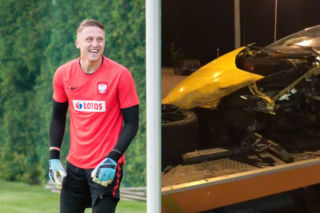 Piłkarz trafi do więzienia? Marcin Bułka rozbił Lamborghini i stworzył zagrożenie w ruchu lądowym