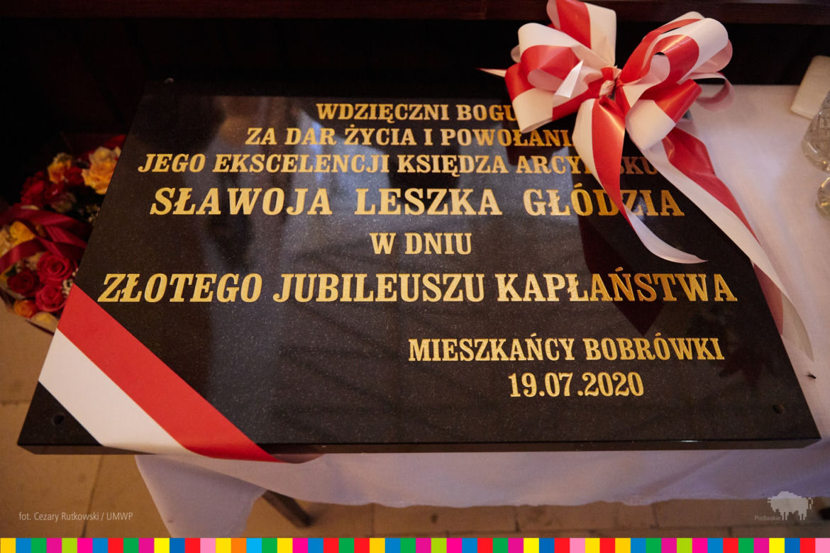 Bobrówka. Abp. Sławoj Leszek Głódź przyjechał w rodzinne strony. Obchodził ważną uroczystość [ZDJĘCIA]