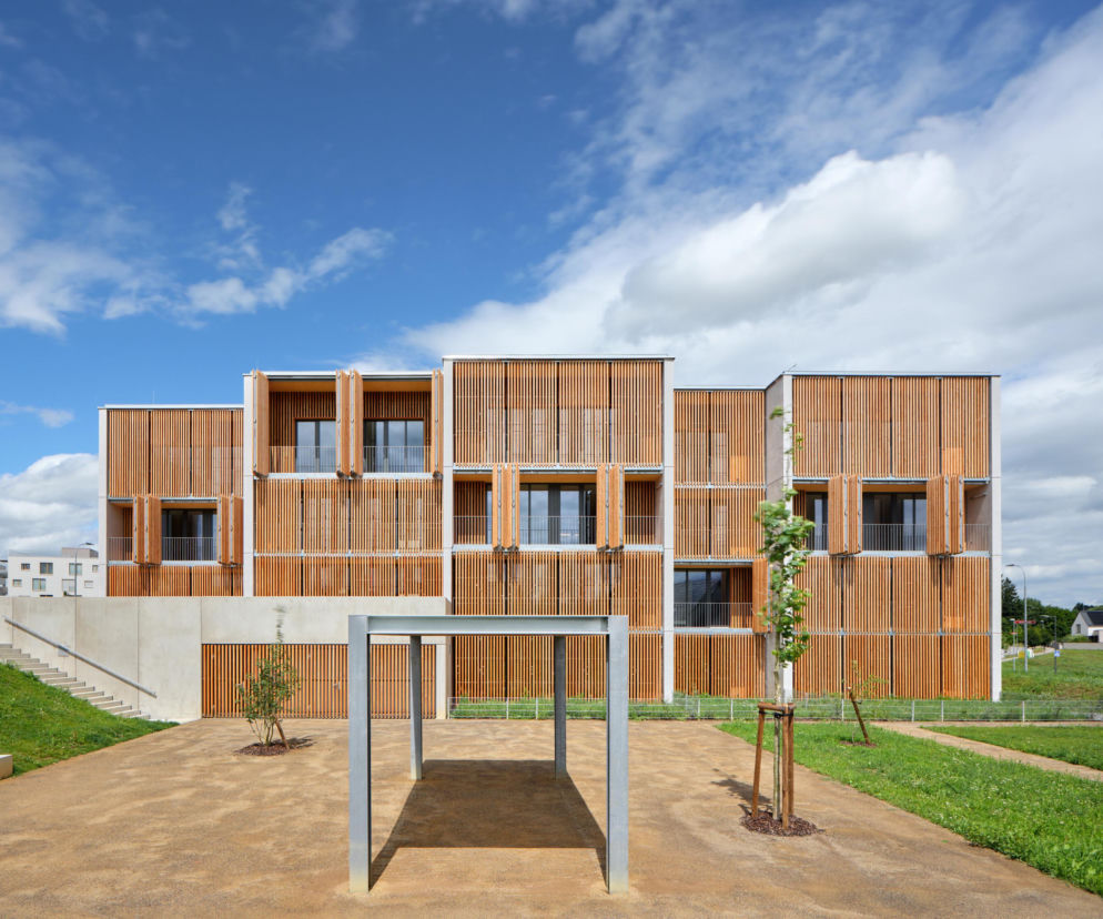 Drewniana mieszkaniówka w czeskim Zdarze