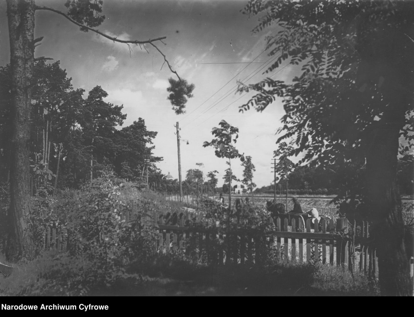 Jedna z ulic Otwocka w 1926 r.