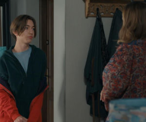 Barwy szczęścia odc. 3350. Asia (Anna Gzyra), Emil (Artem Malashchuk)