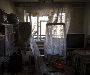 Ukraina. Zbombardowany Kijów