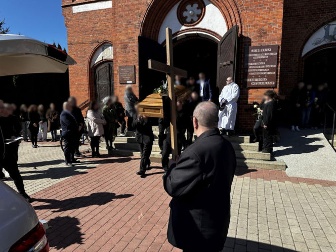 Bliscy pożegnali 14-letniego Mateusza