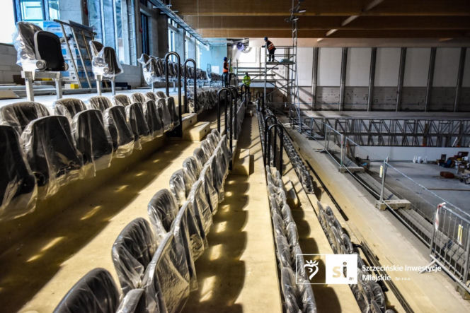 Budowa Szczecińskiego Domu Sportu - grudzień 2025