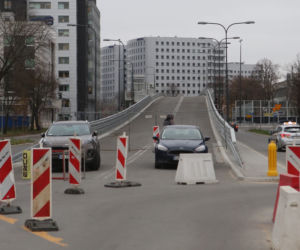 Otwierają wiadukt w ciągu Postępu nad Marynarską 