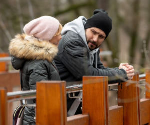 Barwy szczęścia odc. 2292. Sabina (Barbara Kurzaj), Damian Wójcik (Michał Lesień)