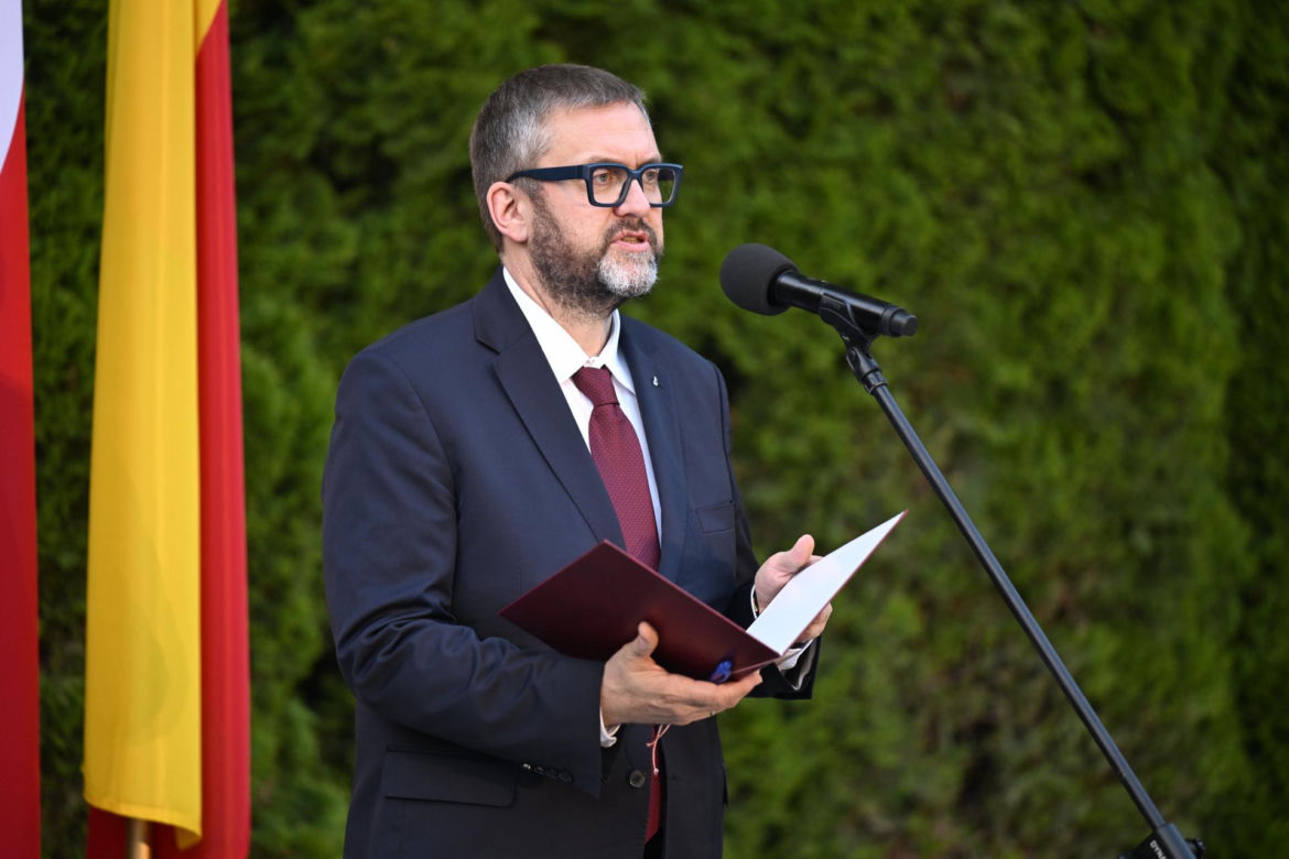 Uroczystości ku czci ofiar Rzezi Woli na Cmentarzu Powstańców Warszawy