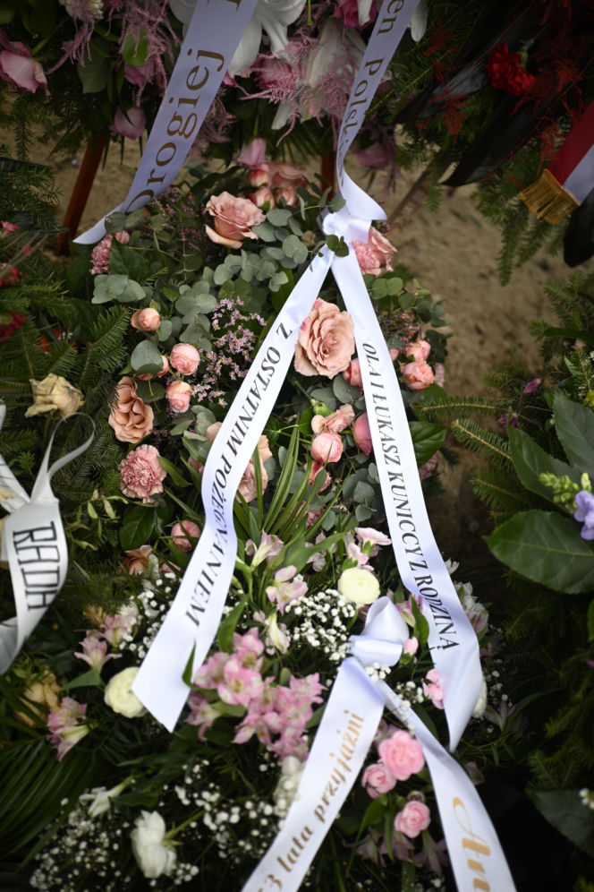 Bożena Dykiel spoczęła na Powązkach Wojskowych