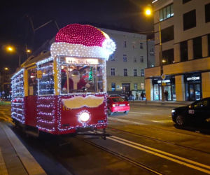 Świąteczne tramwaje w Szczecinie