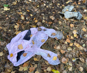Szymki. Opuszczone przez migrantów koczowisko