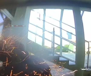 ŁAŃCUT. Próbował okraść bankomat przy pomocy domowej bomby
