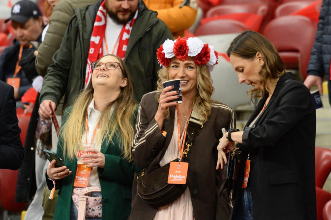 Tak się bawią kibice na meczu Polska - Albania. Gorąca atmosfera na PGE Narodowym