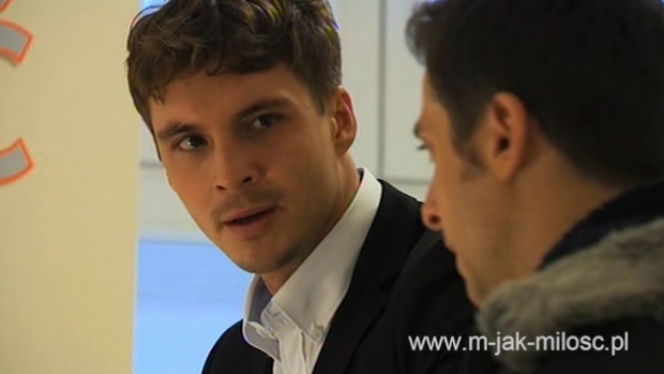 M jak miłość odc. 1125. Marcin (Mikołaj Roznerski), Marek (Kacper Kuszewski)