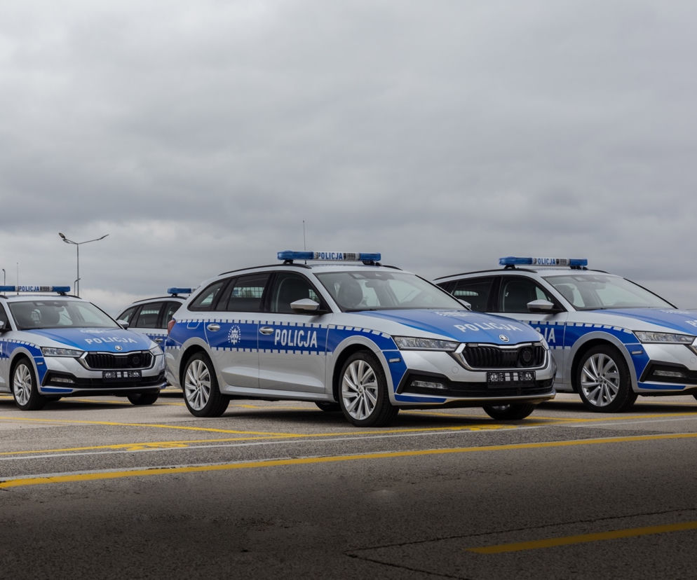 Policyjna Skoda Octavia iV