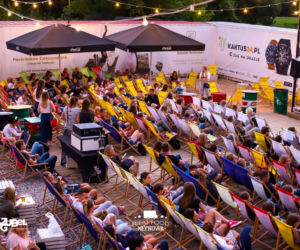 Kino plenerowe w Streat Food Młynowa