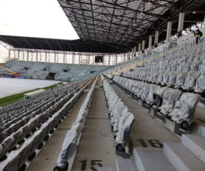 Stadion Pogoni Szczecin czeka na przyjęcie kibiców