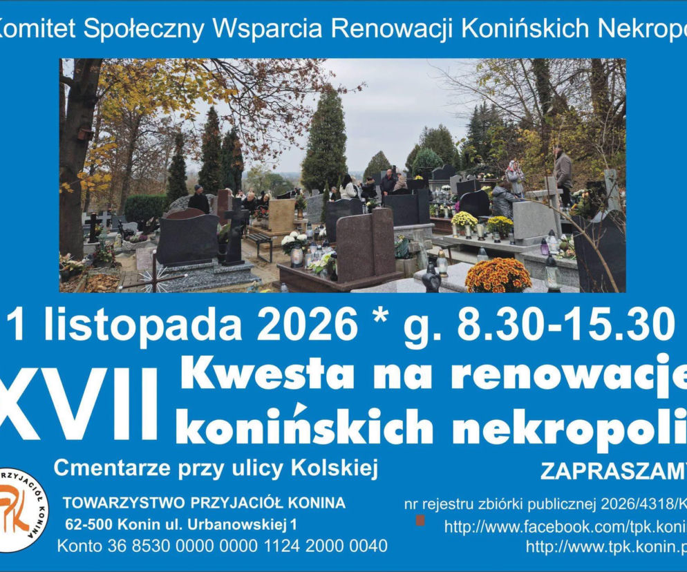 Kwesta na renowację nekropolii przy ulicy Kolskiej to już tradycja