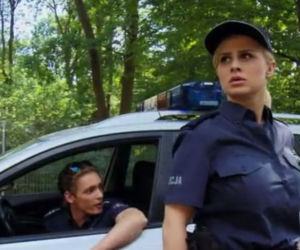 M jak miłość, odcinek 1396. Sonia (Barbara Wypych), Robert (Filip Gurłacz)