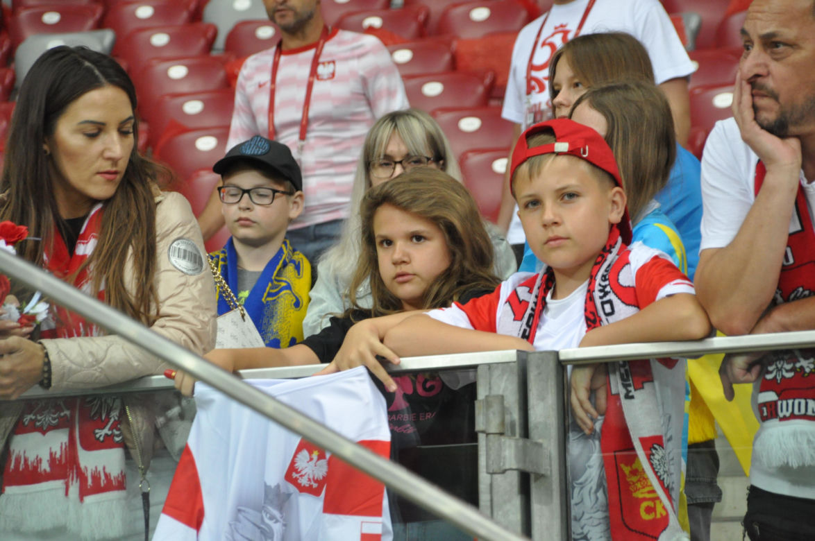 Biało-czerwony PGE Narodowy. Tak kibicowaliście na meczu Polska - Ukraina 