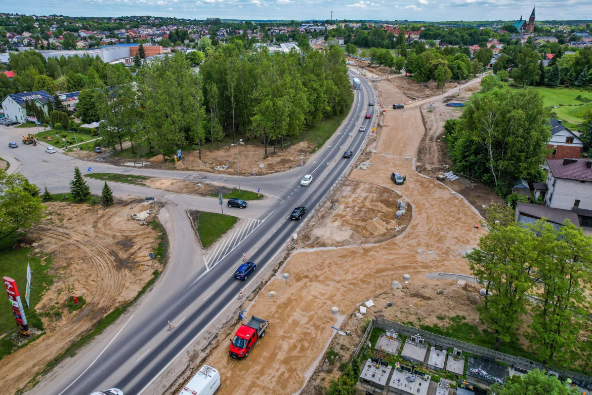 Przebudowa drogi krajowej nr 94 w Olkuszu