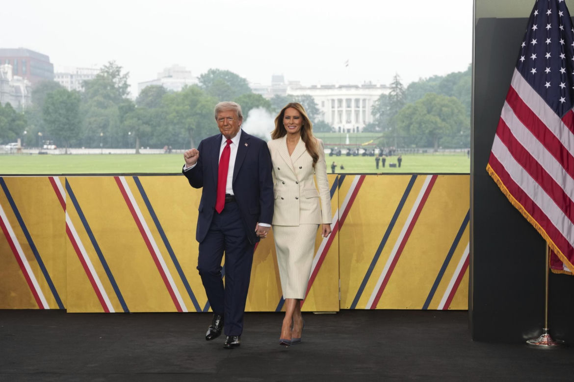 Pierwsze damy zadają szyku: Marta Nawrocka i Melania Trump
