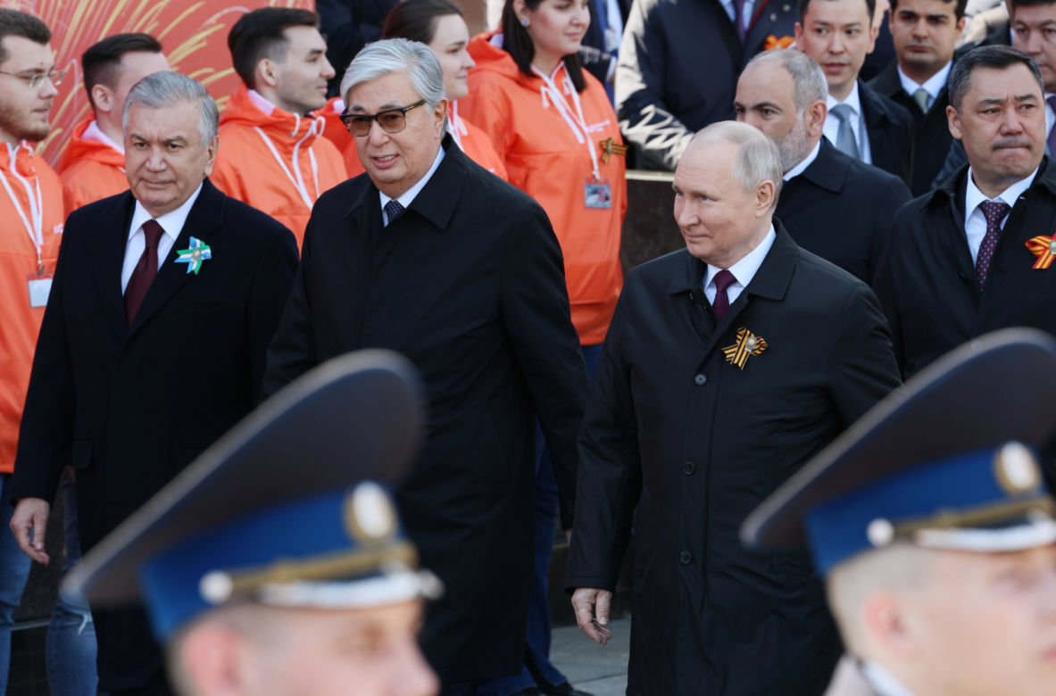 Putin, parada na Placu Czerwonym