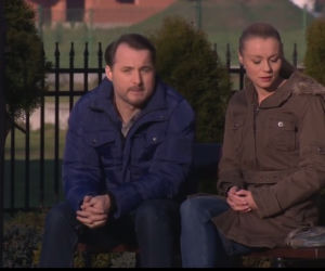 Pierwsza miłość odc. 2239. Emilka (Anna Ilczuk), Bartek (Rafał Kwietniewski)