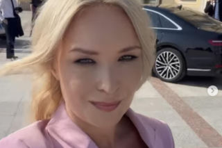 Ranczo. Zosia (Marta Dąbrowska) na planie