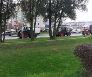 Protest rolników w Iławie 21.10.2020