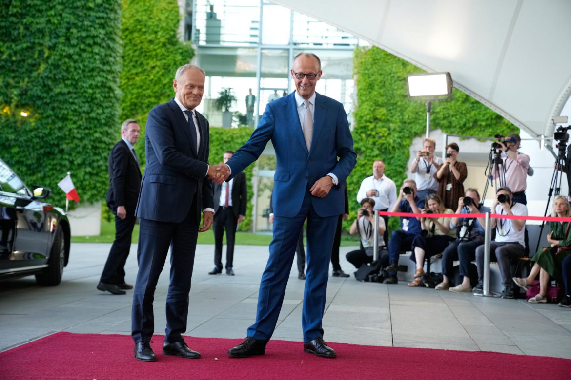 Donald Tusk, wizyta w Niemczech