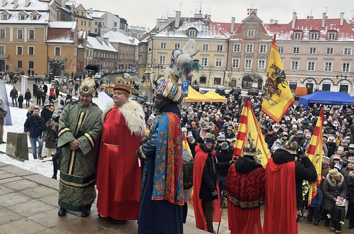 Tłumy na Orszaku Trzech Króli w Lublinie