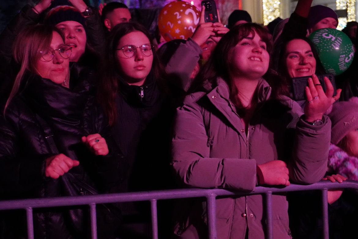 Poznaniacy przywitali 2025 rok 
