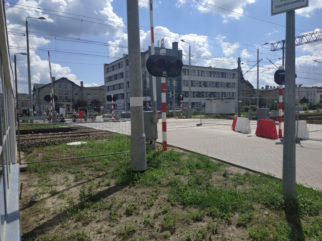 przejazd kolejowy na ul. Słowiańskiej